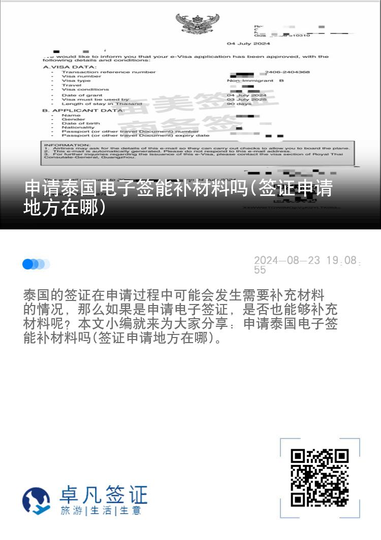 申請?zhí)﹪娮雍災苎a材料嗎(簽證申請地方在哪)